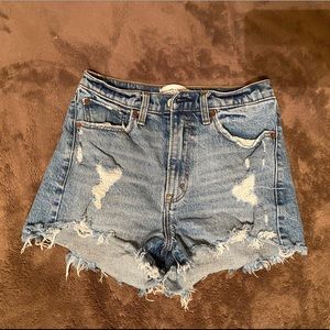 Abercrombie denim shorts
